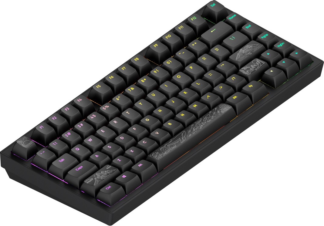 Клавиатура Dark Project ALU81A Terra Nostra Black (DPKB_NOSTRA_81_ANSI_BLACK_UA)