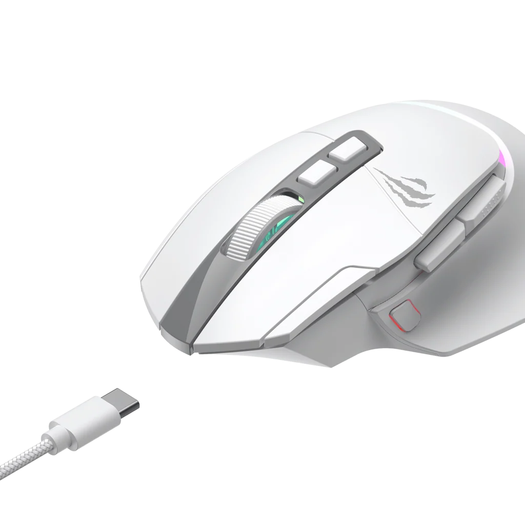 Компьютерная мышь Havit MS967WB, white+gray (2.0301600581015E+15)