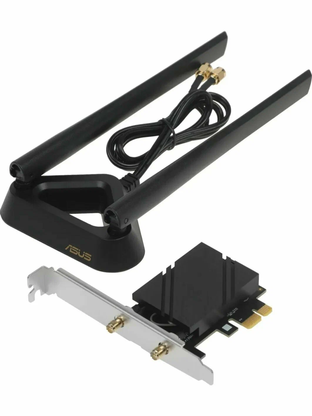 Беспроводной адаптер ASUS PCE-BE92BT,BE9400,WiFi7 PCI-E,Bluetooth 5.4 (90IG08U0-MO0B00)