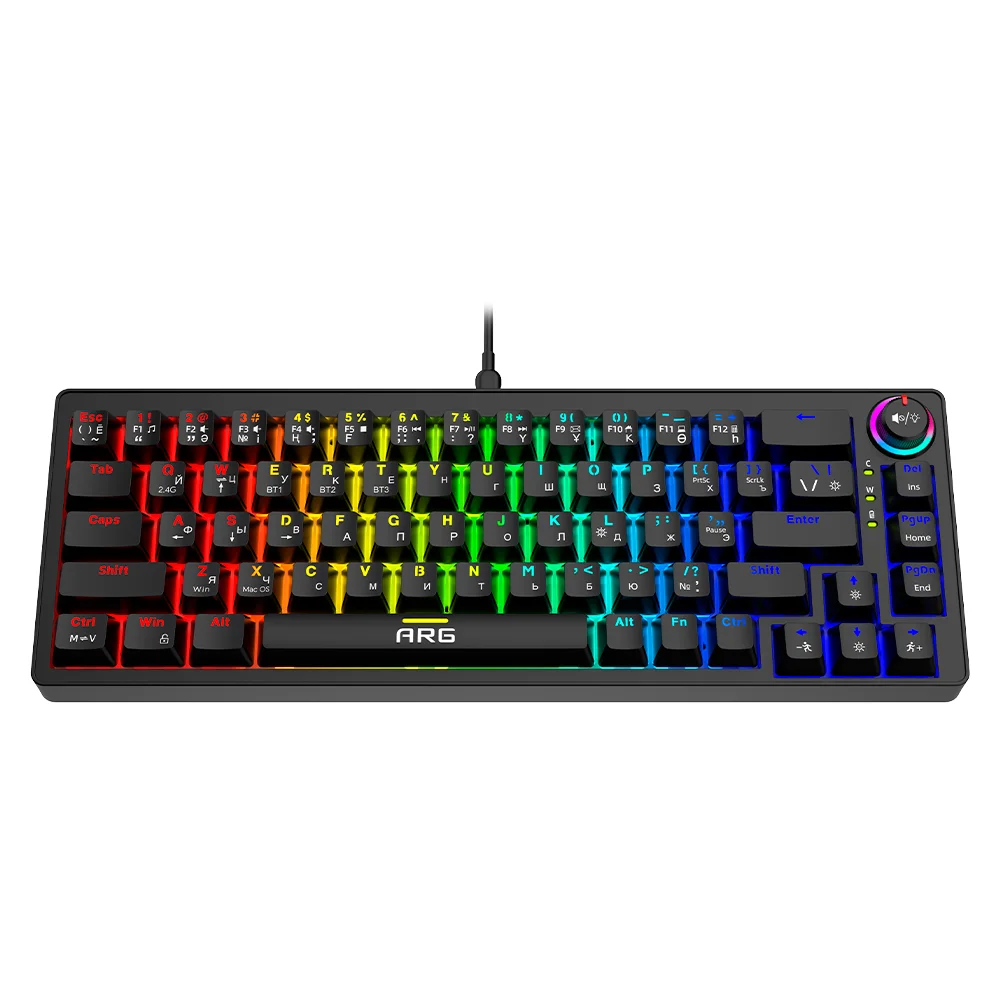 Клавиатура игровая беспроводная ARG KG2W pro (KG2W pro)