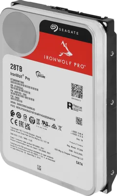 Жесткий диск для NAS систем 28Tb HDD Seagate IronWolf PRO (ST28000NT000)