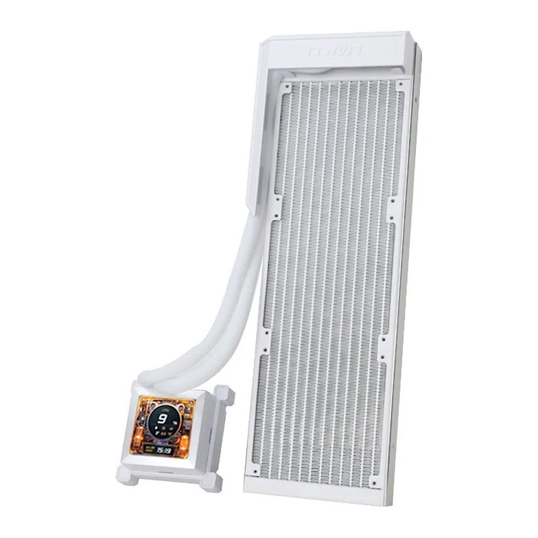 Водяное охлаждение для CPU Lian Li HydroShift LCD 360 FAN LESS White (G89.GHSLCD36NW.00)