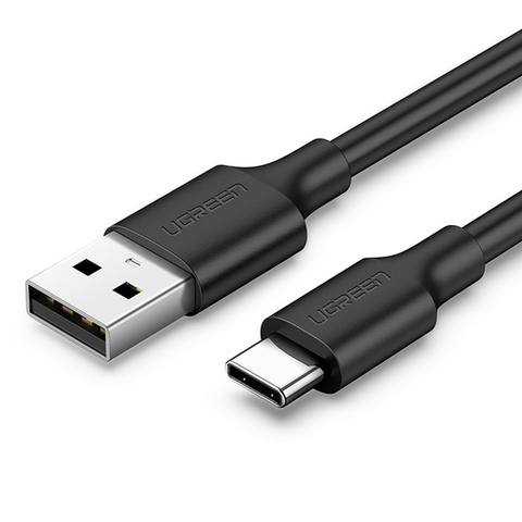 Кабель UGREEN US287 USB 2.0 - USB Type-C, 2M, Black, 60118 (60118)