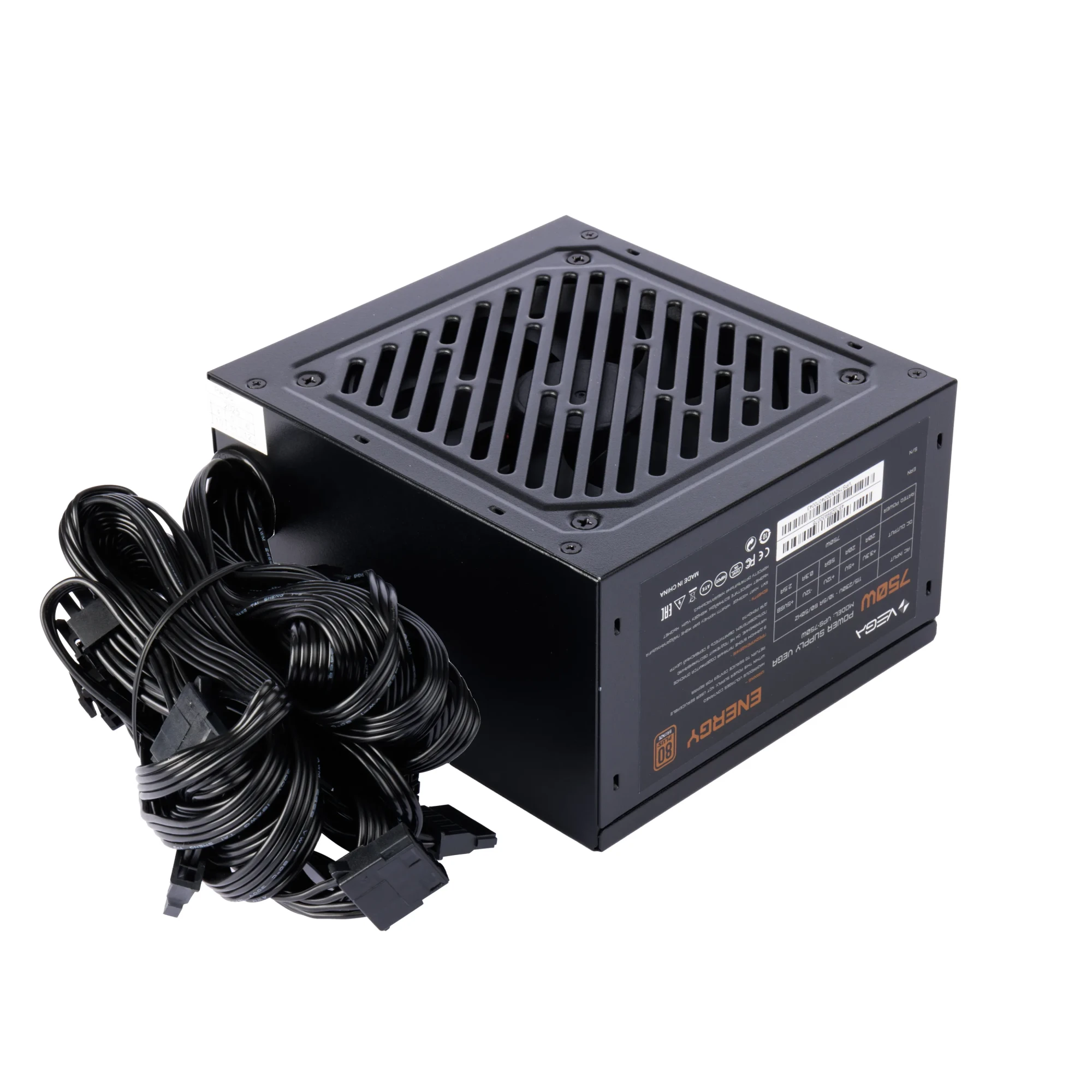 Блок питания Vega ENERGY +Bronze 750w APFC (VPS-750APFC)