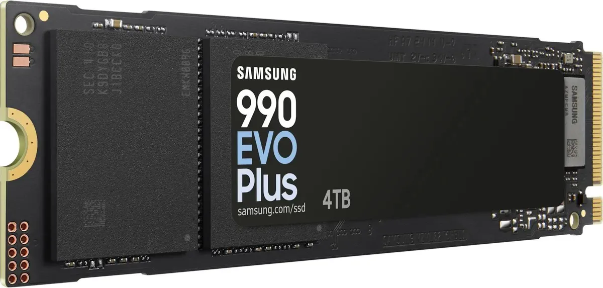 Твердотельный накопитель SSD Samsung 990 EVO Plus 4 TB PCIe 5.0, NVMe 2.0 (MZ-V9S4T0BW)