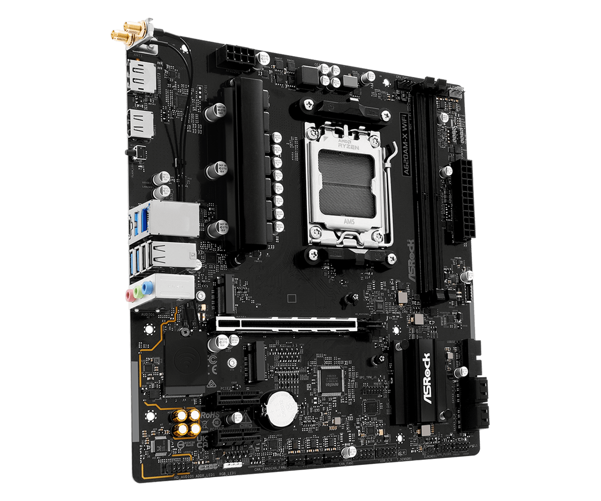 Материнская плата ASRock A620AM-X WiFi (A620AM-X WiFi)