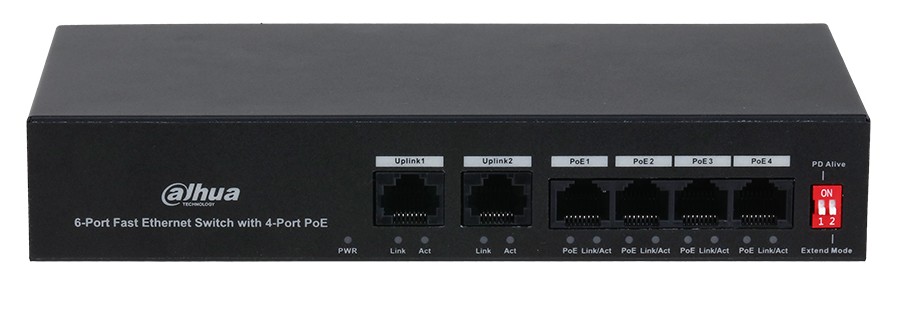 Коммутатор Dahua DH-S3006-4ET-45 (DH-S3006-4ET-45)