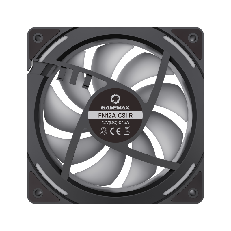 Вентилятор для корпуса GameMax FN12A-C8I (FN12A-C8I)