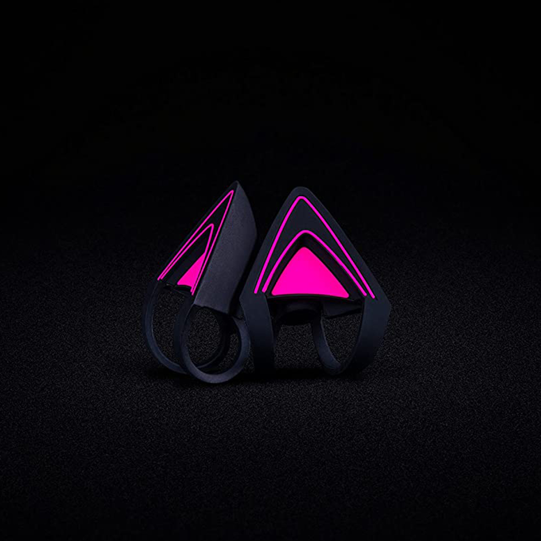 Накладные кошачьи ушки на гарнитуру Razer Kitty Ears for Kraken - Neon Purple (RC21-01140100-W3M1)