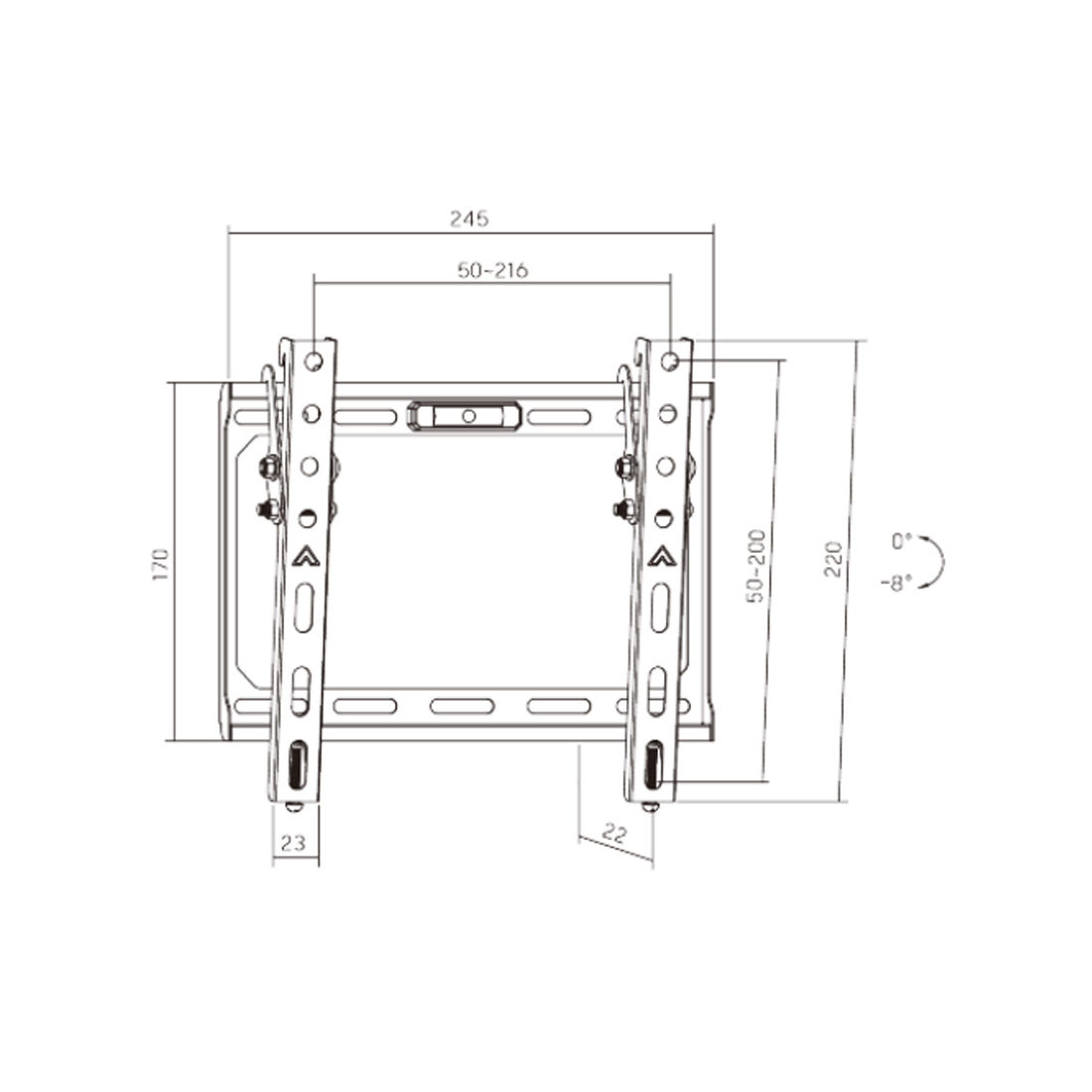 Кронштейн XG WA-1343T для ТВ и мониторов 13"-43" (WA-1343T)
