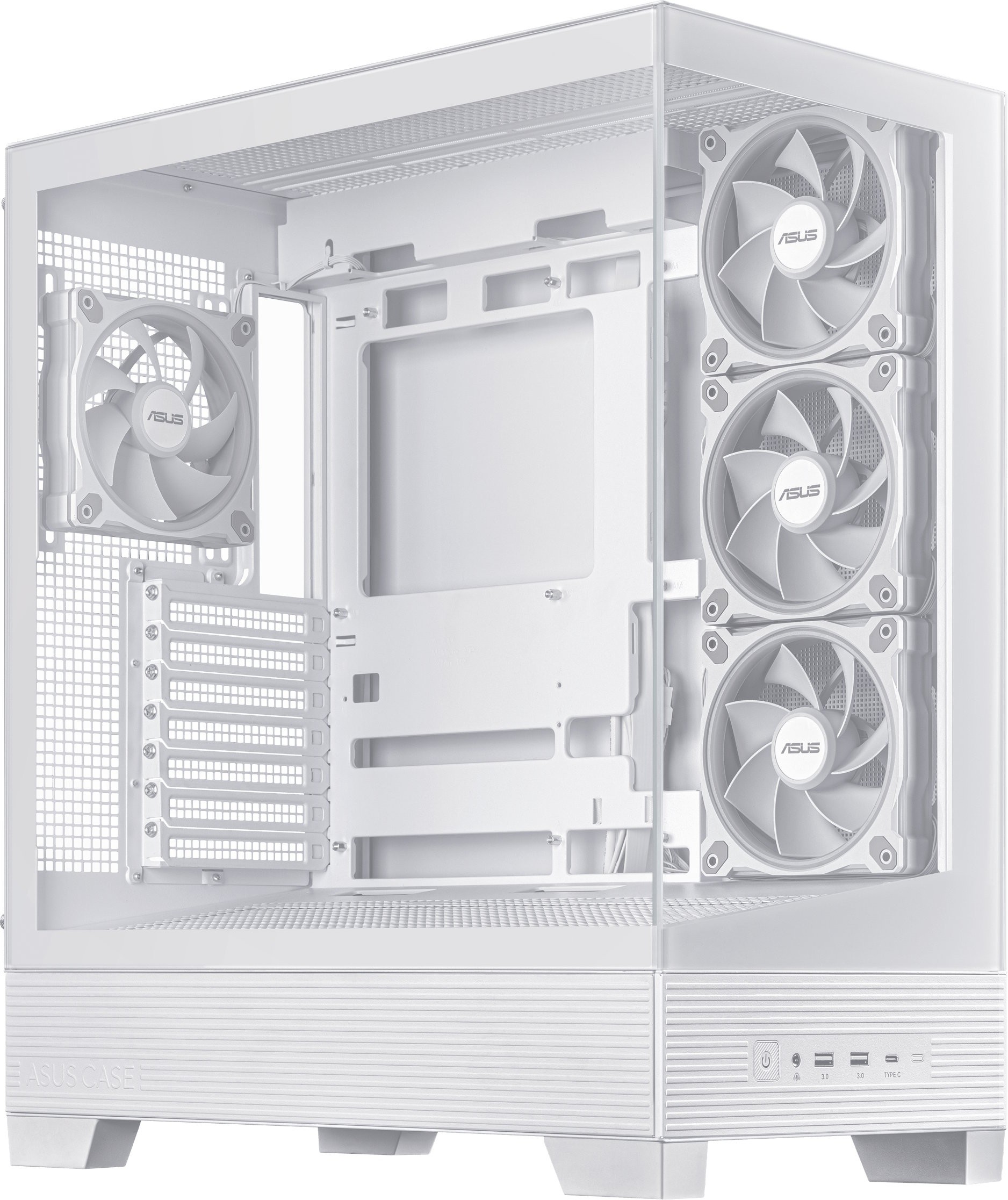 Корпус ASUS A31 PLUS, WHITE (A31 PLUS TG ARGB WHITE)