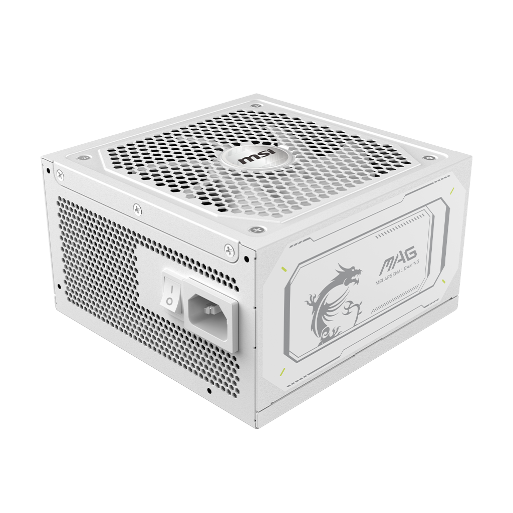 Блок питания MSI MAG A1000GL PCIE5 WHITE, 1000W (MAG A1000GL PCIE5 WHITE)