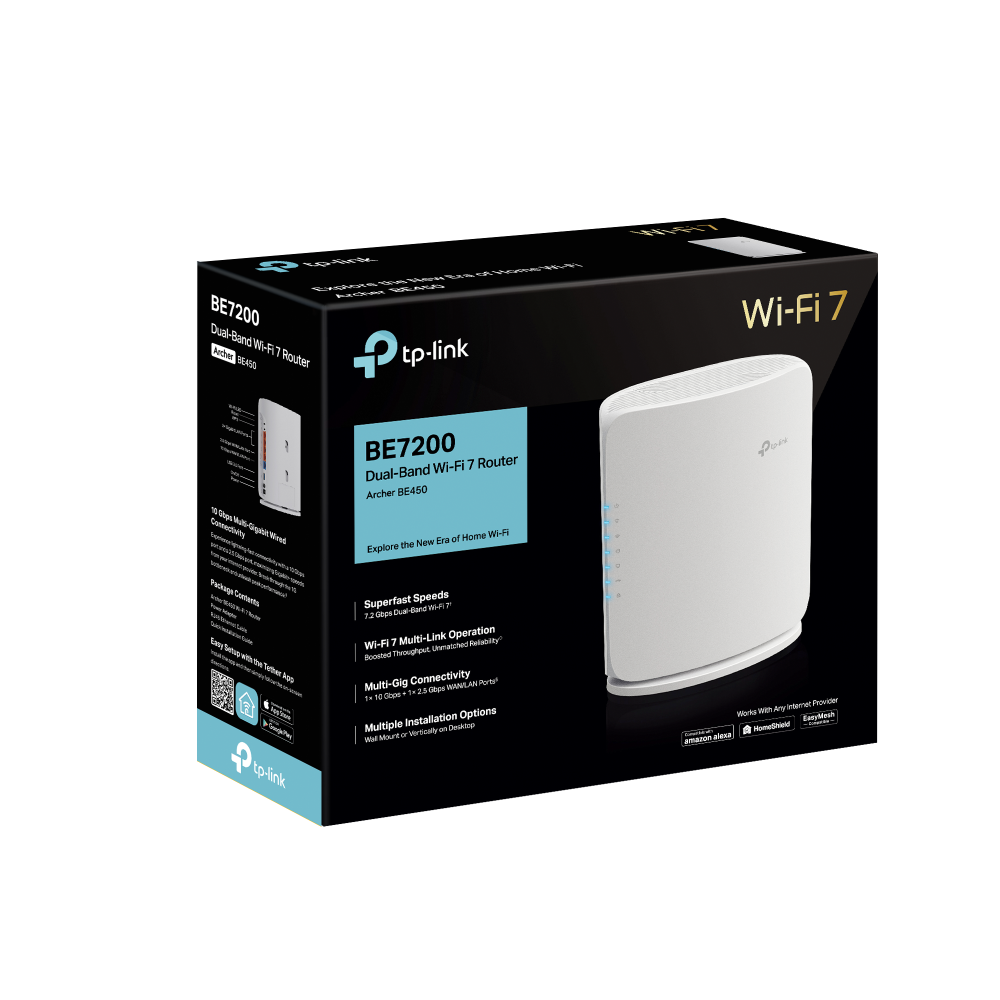 Маршрутизатор беспроводной Tp-Link Archer BE450  (Archer BE450)