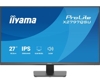 Монитор iiyama ProLite X2797QSU-B1 27" (X2797QSU-B1)