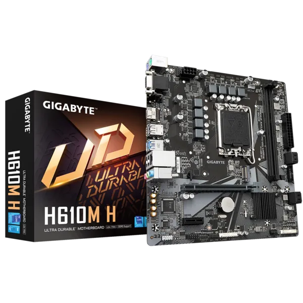 Материнская плата Gigabyte H610M H (H610M H 1.0/H610M H 1.1)