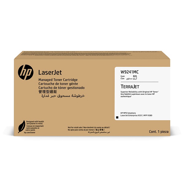 Картридж HP Europe W9241MC Cyan Mngd LaserJet Toner Cartridge (W9241MC)