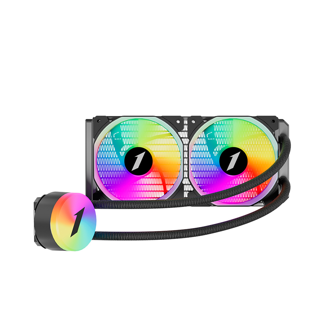 Кулер с водяным охлаждением 1STPLAYER TS2 240 BLACK (TS2 240 BLACK)
