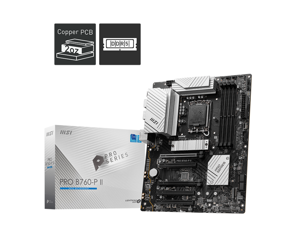 Материнская плата MSI PRO B760-P II (PRO B760-P II)