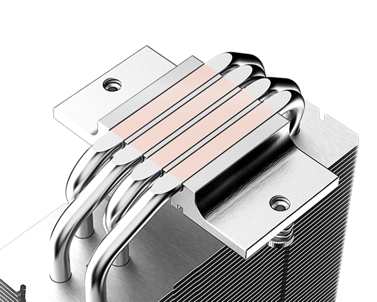 Кулер ID-Cooling SE-214-XT ARGB White Ed (ID-CPU-SE-214-XT-ARGB WH S1700)