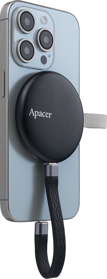 Внешний SSD диск Apacer 256GB AS725 Черный (AP256GAS725B-1)