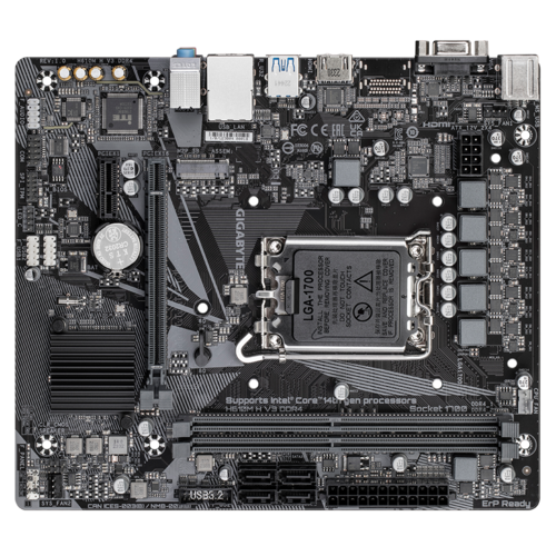 Материнская плата Gigabyte H610M H V3 DDR4 1.0 (H610M H V3 DDR4 1.0)