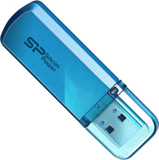 Флэш-накопитель Silicon Power Helios - 101, 64GB Blue (SP064GBUF2101V1B)