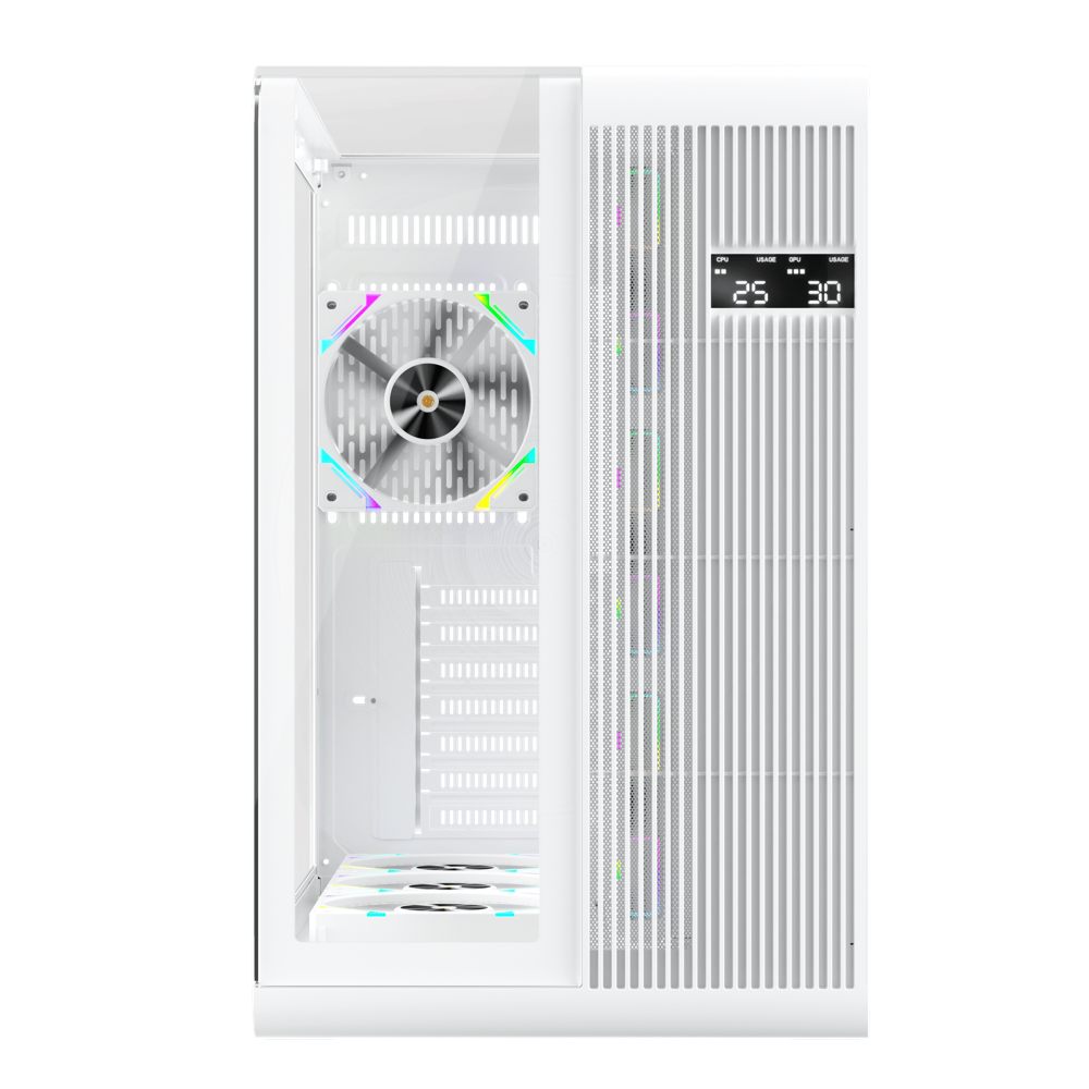 Компьютерный корпус 1STPLAYER RT7 WHITE (RT7-WH-3FC7R-W-1FC7-W)