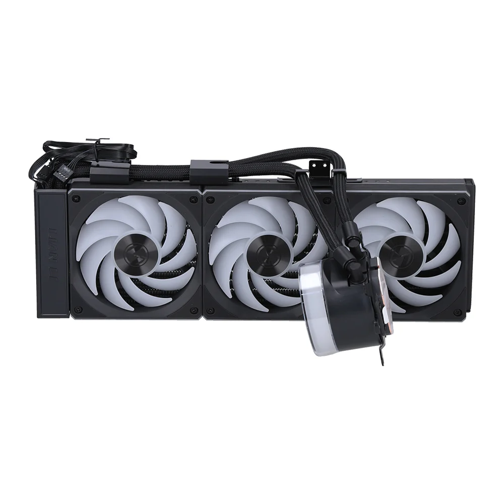Водяное охлаждение для CPU Lian Li Hydroshift lI LCD-C 360CL Black (G89.GHS2LCD36RB.00)