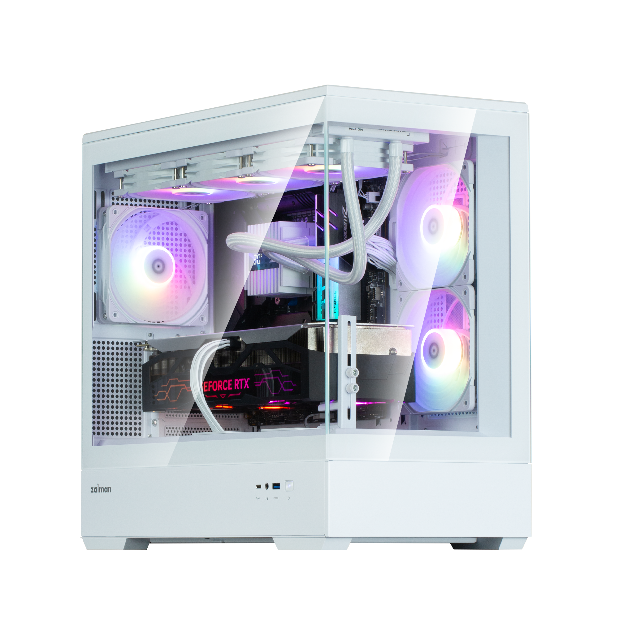 Компьютерный корпус Zalman P30 White V2 (P30 White V2)