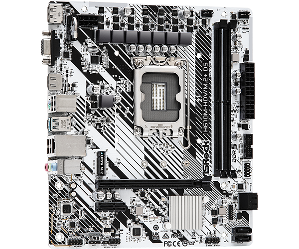 Материнская плата ASRock H610M-HDV/M.2+ D5 (90-MXBM50-A0UAYZ)