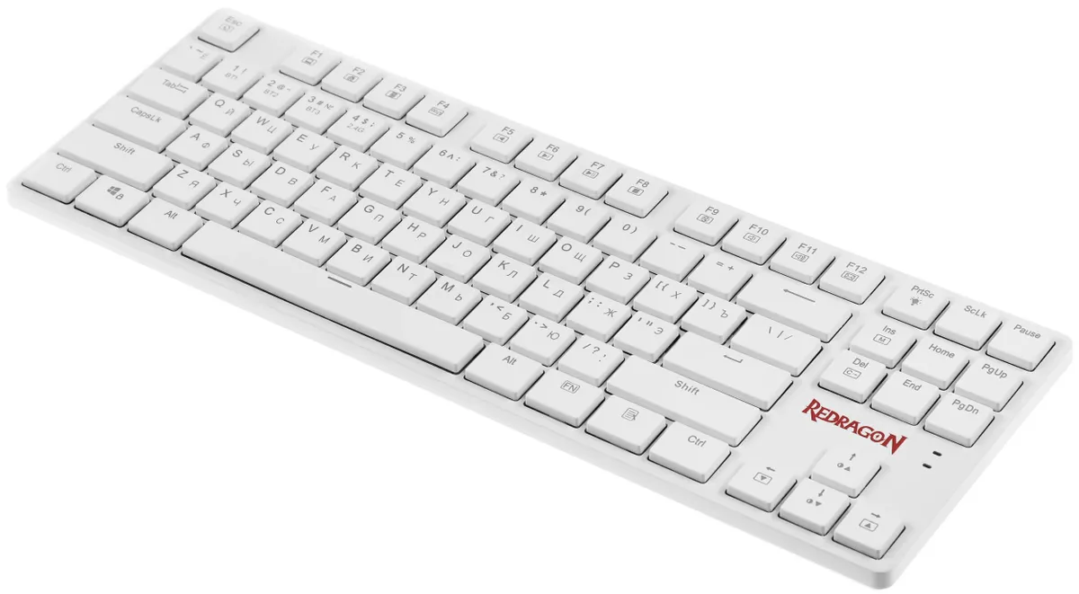 Клавиатура механическая Redragon Anubis белый (70506)