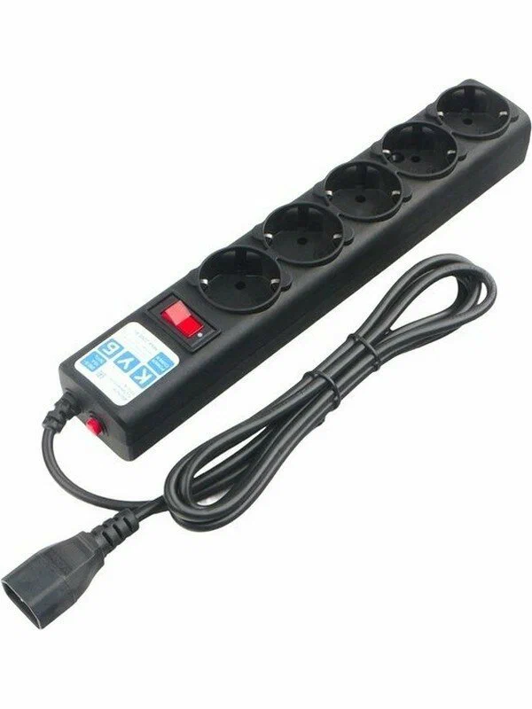  Сетевой фильтр Power Cube SPG5-B2, 1,9м, Черный (SPG5-B2)