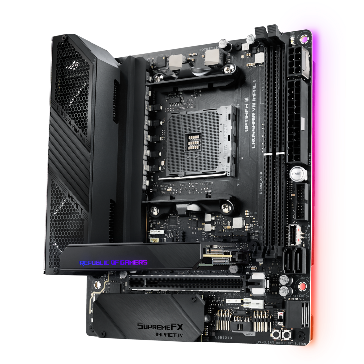 Материнская плата ASUS ROG Crosshair VIII Impact (90MB11Q0-M0EAY0)