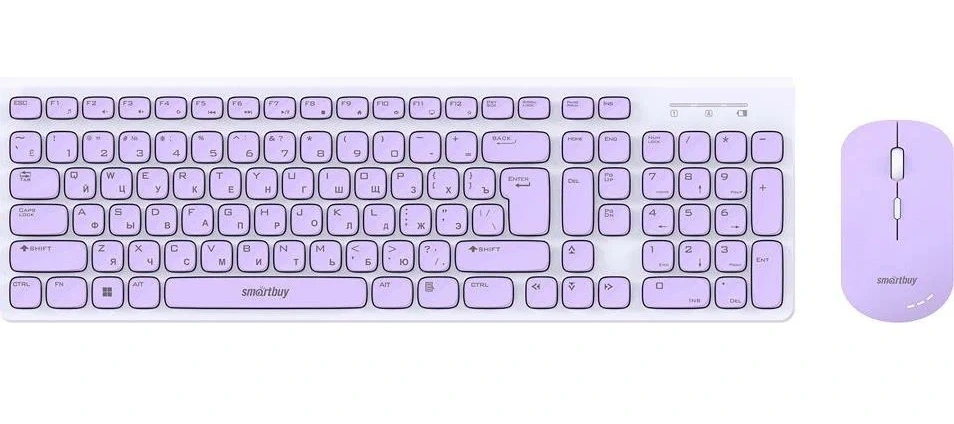 Клавиатура + мышь беспроводная SmartBuy 250288AG (SBC-250288AG-WV)