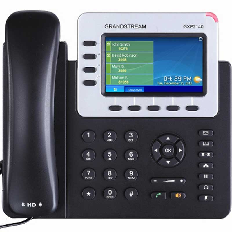 IP-телефон Grandstream GXP2140, 4-line Enterprise HD IP Phone (GXP2140)