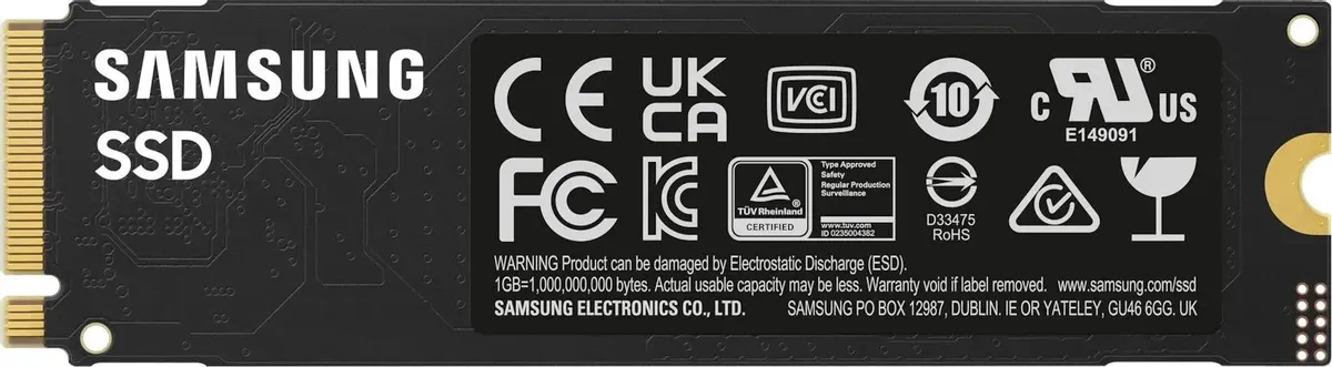 Твердотельный накопитель SSD Samsung 990 EVO Plus 4 TB PCIe 5.0, NVMe 2.0 (MZ-V9S4T0BW)