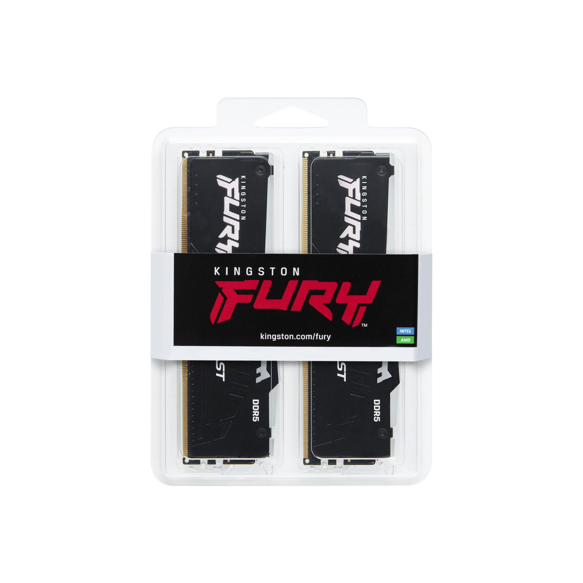 Оперативная память Kingston Fury Beast RGB, DIMM DDR5 32 GB kit (2x16GB)  (KF552C40BBAK2-32)