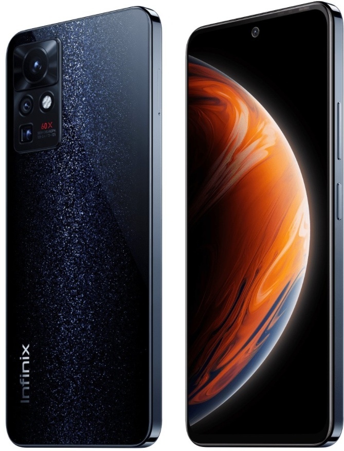Смартфон Infinix Zero X Pro, 8/128GB, Nebula Black (X6811 8+128GB NEBULA BLACK)