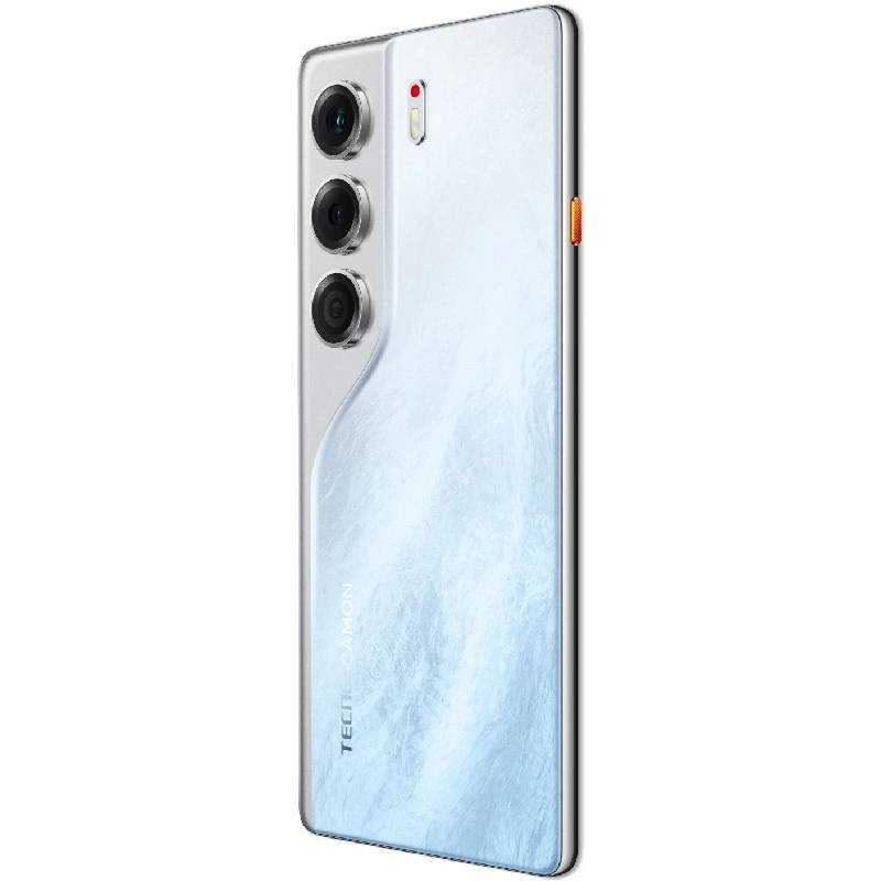 Смартфон Tecno Camon 40, 8/256GB, GLACIER WHITE (CM5 GLACIER WHITE 8/256GB)
