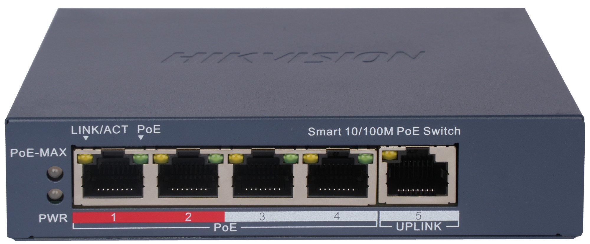 Коммутатор Hikvision DS-3E1105P-EI PoE  (DS-3E1105P-EI)
