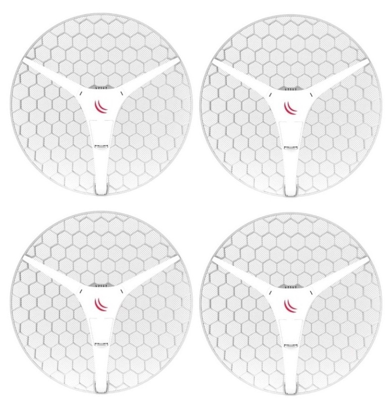 Комплект радиомостов MikroTik RBLHG-5HPnD-XL4pack (RBLHG-5HPnD-XL4pack)