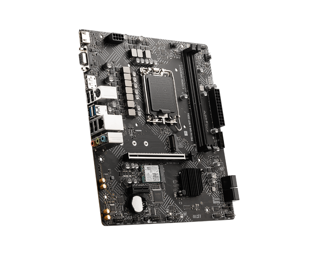 Материнская плата MSI PRO H610M-G WIFI DDR4  (PRO H610M-G WIFI DDR4)
