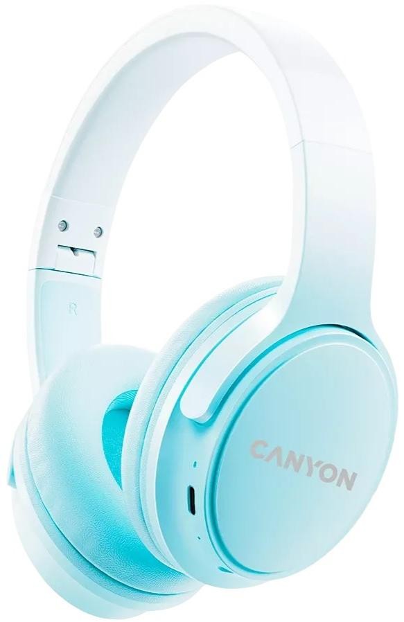 Наушники CANYON headset OnRiff 4 Blue (CNS-CBTHS4BL)