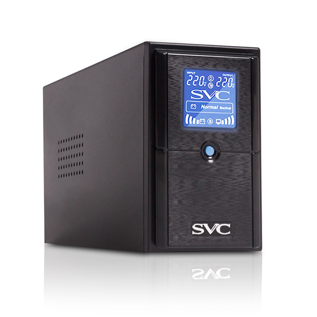 Источник бесперебойного питания UPS SVC V500-L-LCD, 500VA, 300W (V500-L-LCD)