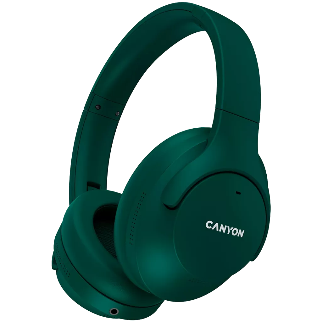 Наушники накладныеCanyonOnRiff 10 ANC, Green (CNS-CBTHS10GN)