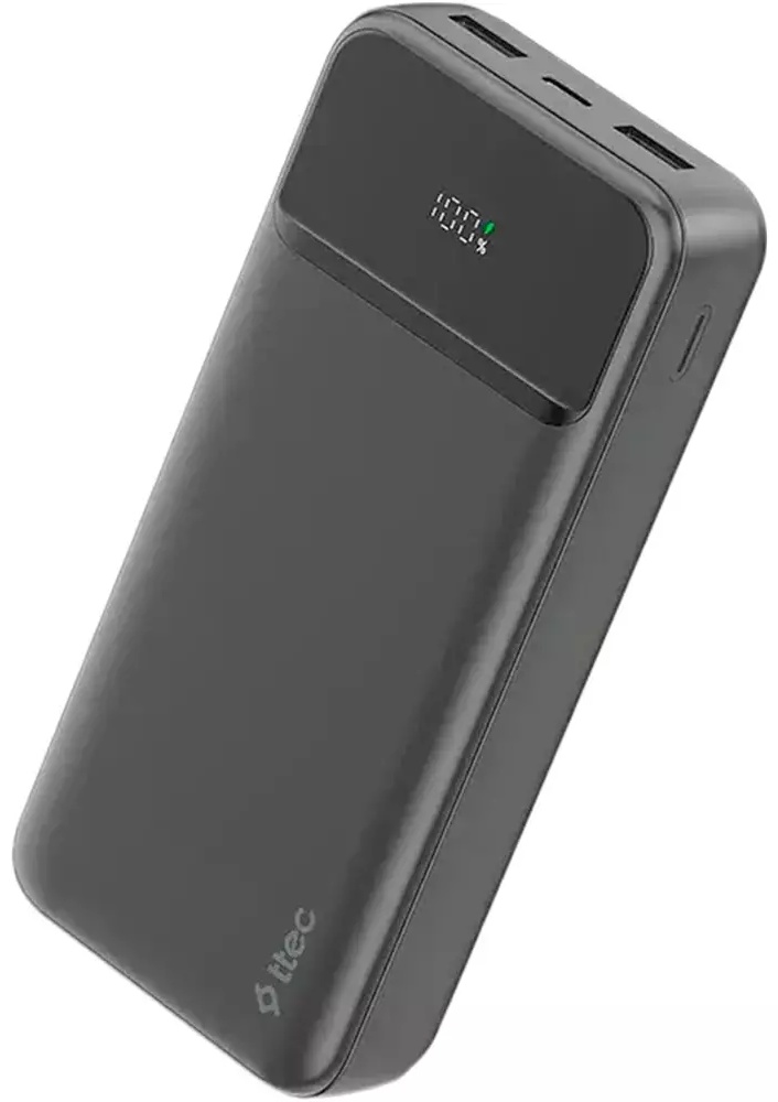 Пауэрбанк ttec ReCharger LCD, 20.000mAh (2BB268S)