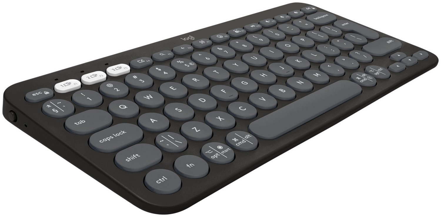 Клавиатура Logitech Pebble Keys 2 K380s - Graphite (920-011851)