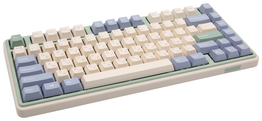 Клавиатура Varmilo Eucalyptus VXH81, Cherry Mx Brown, Pink (313168)