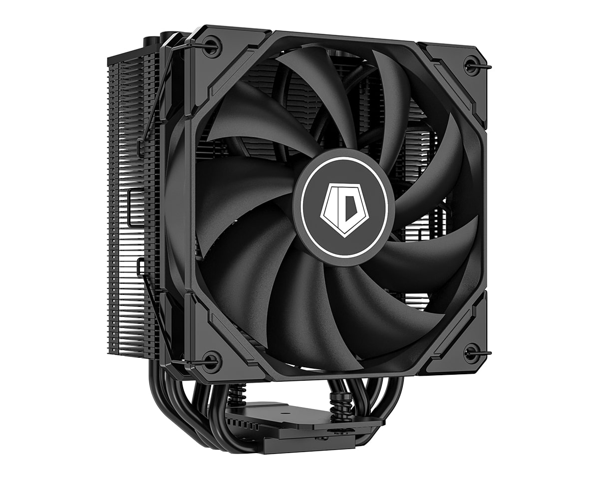 Кулер для процессора ID-Cooling SE-224-XTS BLACK, S1700/1200/115x/AMD, 220W, 600-1500rpm, 4pin (SE-224-XTS BLACK)