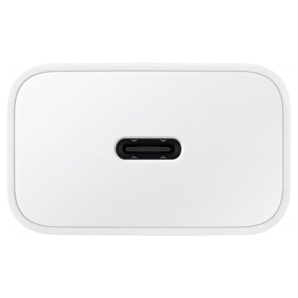 Сетевое зарядное устройство Samsung  15W USB Type-C (EP-T1510XWEGRU), white